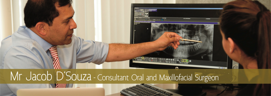 Jacob D'Souza - consultant oral and maxillofacial surgeon